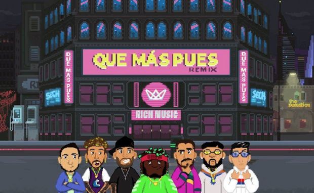 Sech Ft. Justin Quiles, Maluma, Nicky Jam, Farruko, Dalex, Lenny Tavárez – Que Mas Pues Remix